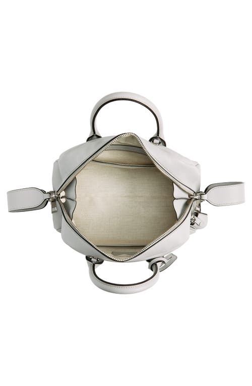 Tod's Small Darsena Leather Top Handle Bag In Gabbiano