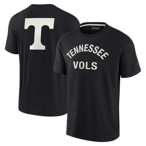 Unisex Fanatics Signature Black Tennessee Volunteers Elements Super Soft Short Sleeve T-Shirt