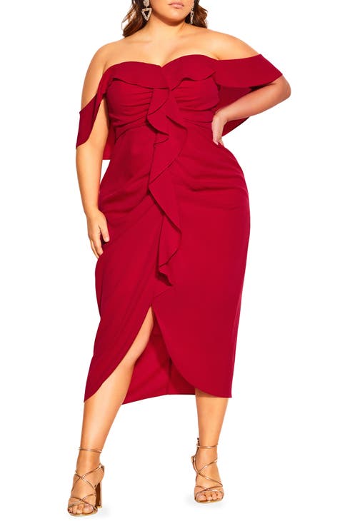 Nordstrom red outlet gown