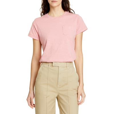 Alex Mill Slub Pocket Tee, Pink
