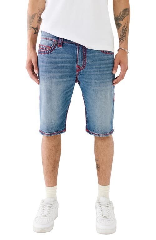 True Religion Brand Jeans Rocco Super T Skinny Denim Shorts Bond St Medium Wash at Nordstrom,