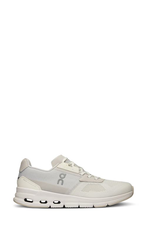 On Cloudrift Sneaker In White/frost