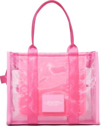 Marc jacobs mesh discount tote bag pink