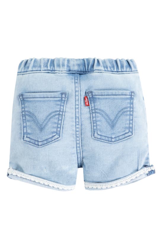 Shop Levi's® Dobby Lace Trim Denim Shorts In Not Kidding