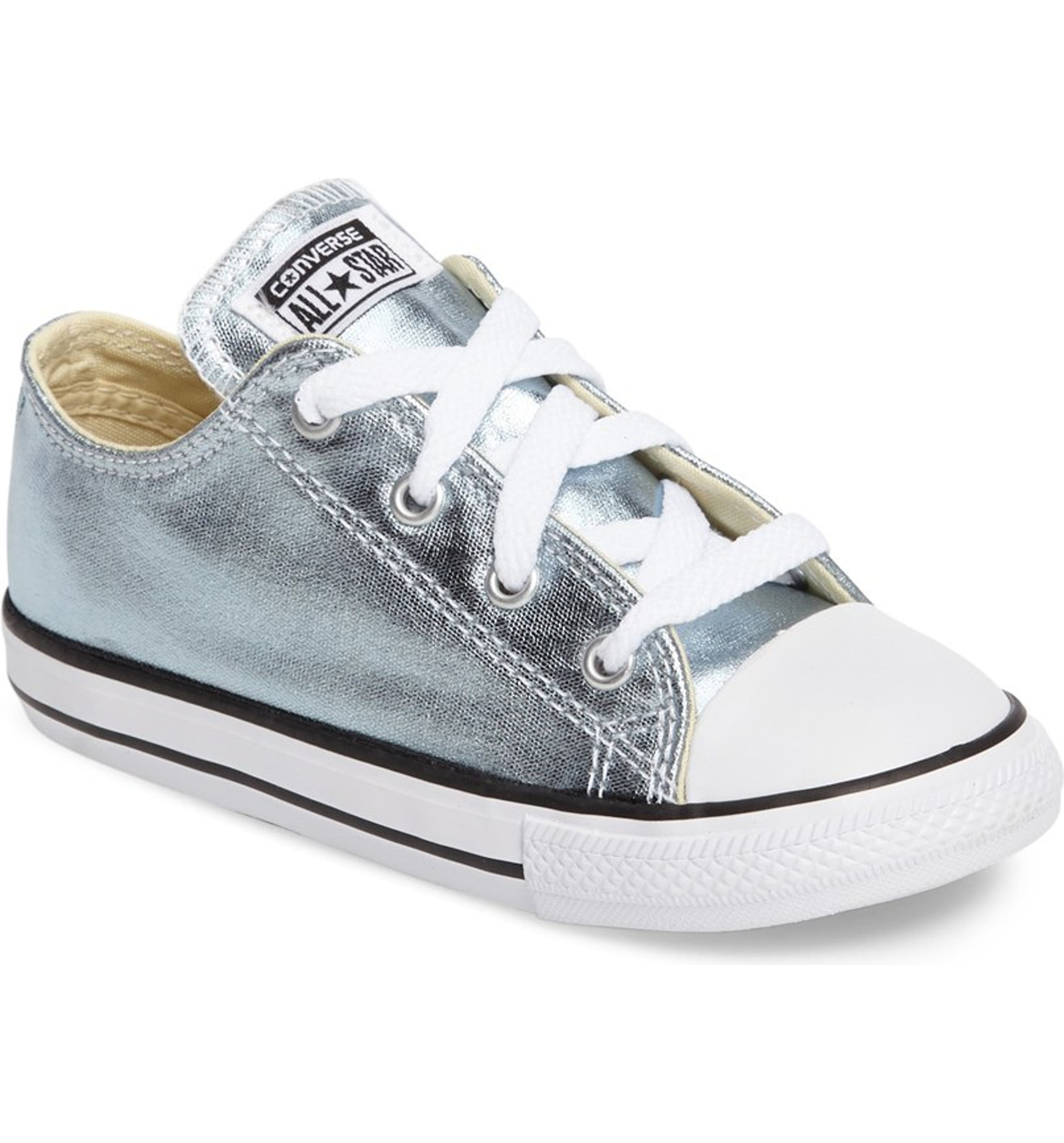Converse Chuck Taylor® All Star® Ox Metallic Low Top Sneaker (Baby ...