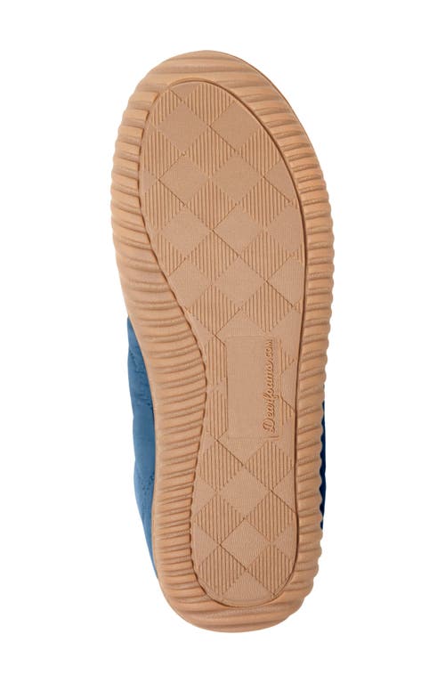 Dearfoams Men's Warm Up Bootie Slippers In Deep Oasis