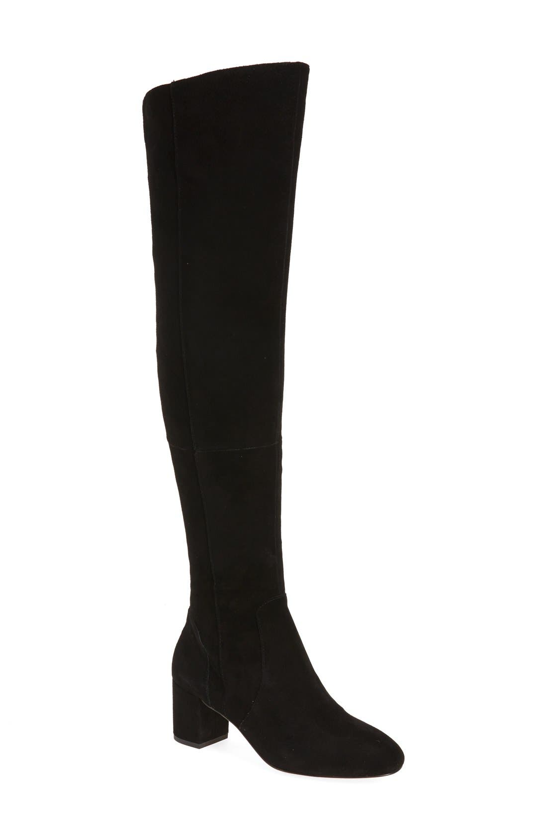 round toe platform boots