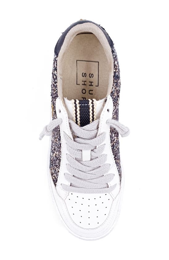 Shop Shushop Kids' Park Sneaker In Gold Black