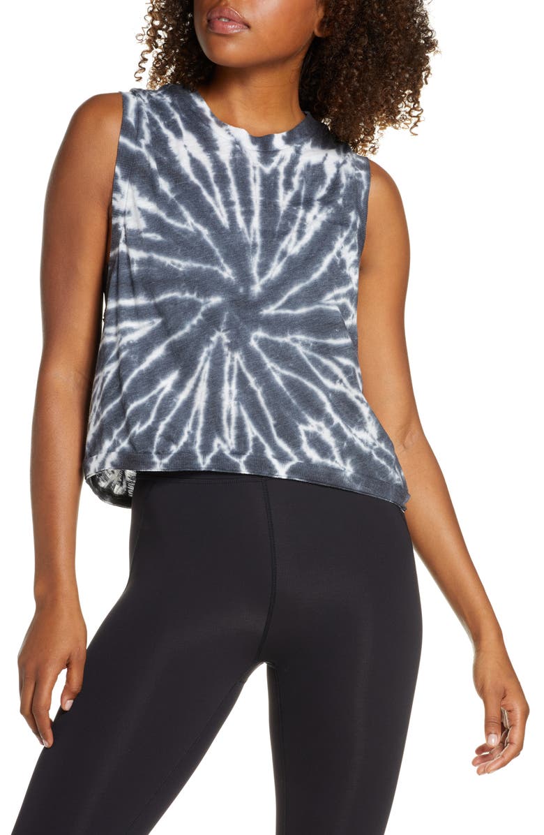 FREE PEOPLE FP MOVEMENT Love Tie Dye Tank, Main, color, 018