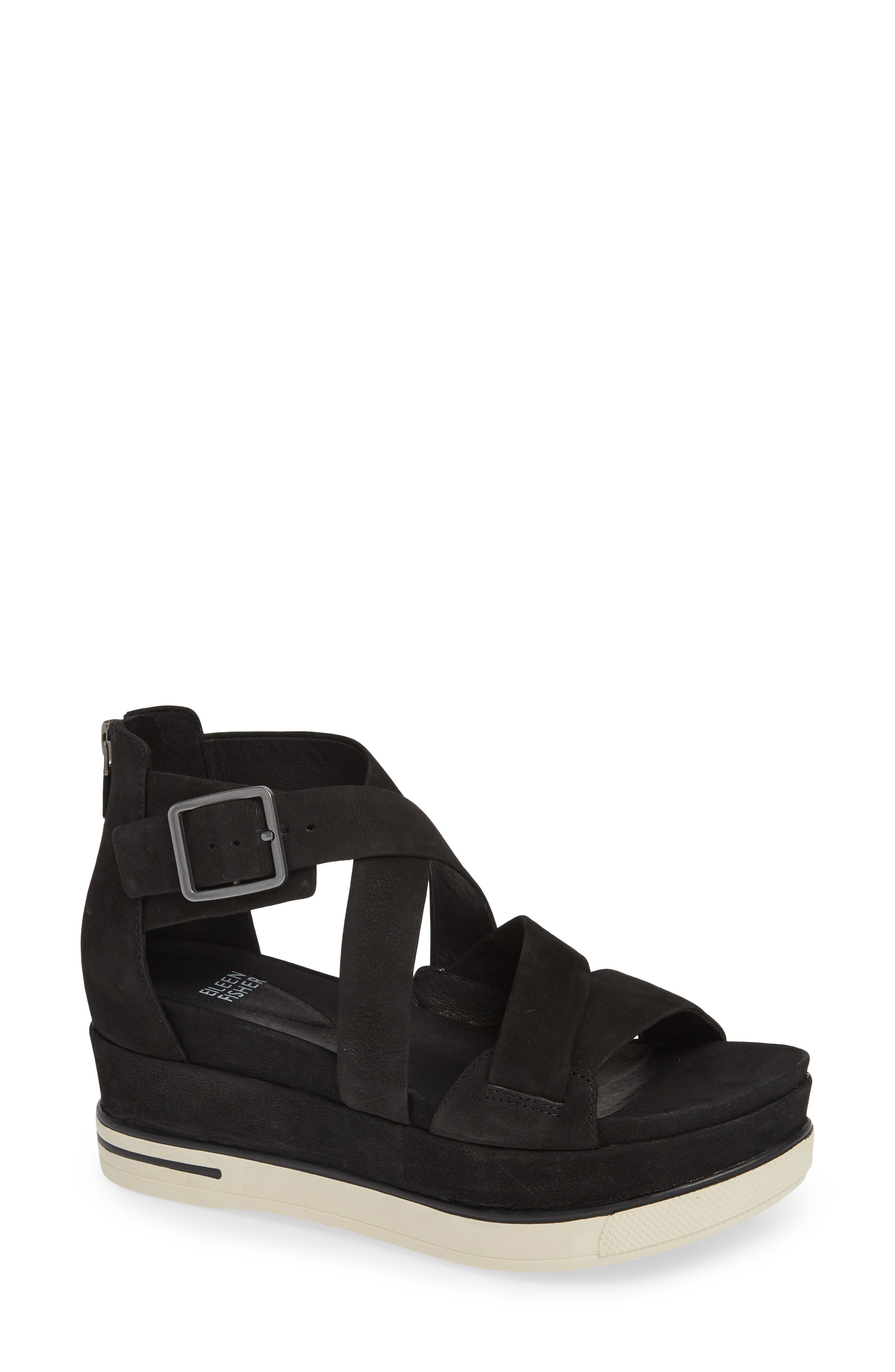 eileen fisher boost wedge sandal