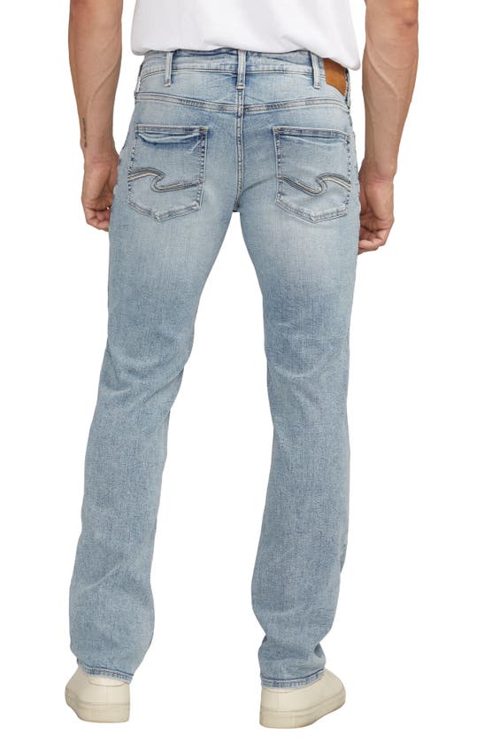 Shop Silver Jeans Co. Allan Straight Leg Jeans In Indigo