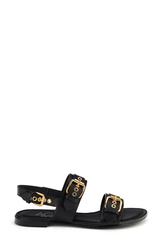 Agl Attilio Giusti Leombruni Agl Summer Slingback Sandal In Nero-nero