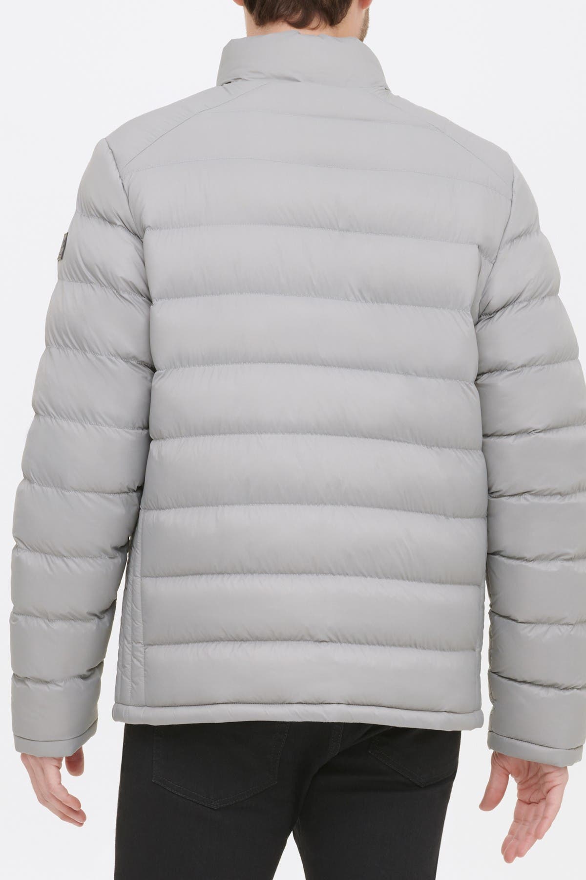 Horizontal Midweight Quilted Puffer 