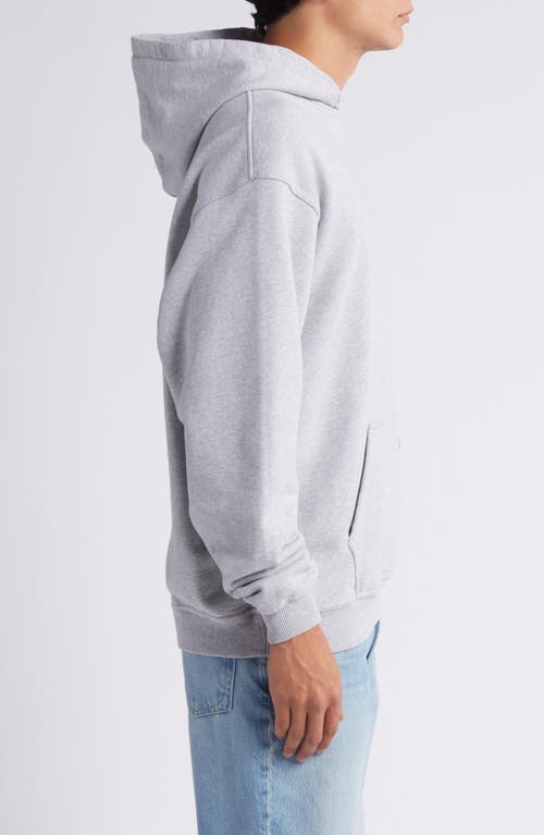Shop Represent Owners Club Cotton Graphic Hoodie In Ash Grey/black