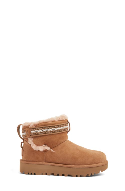 Shop Ugg(r) Classic Ultra Mini Alpsey Boot In Chestnut/dark Earth