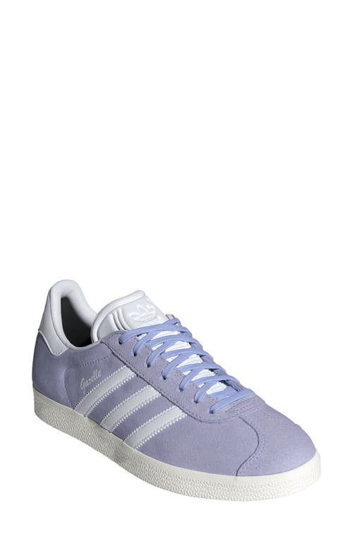 adidas Gazelle Sneaker in Preloved Fig/White/Violet at Nordstrom, Size 9