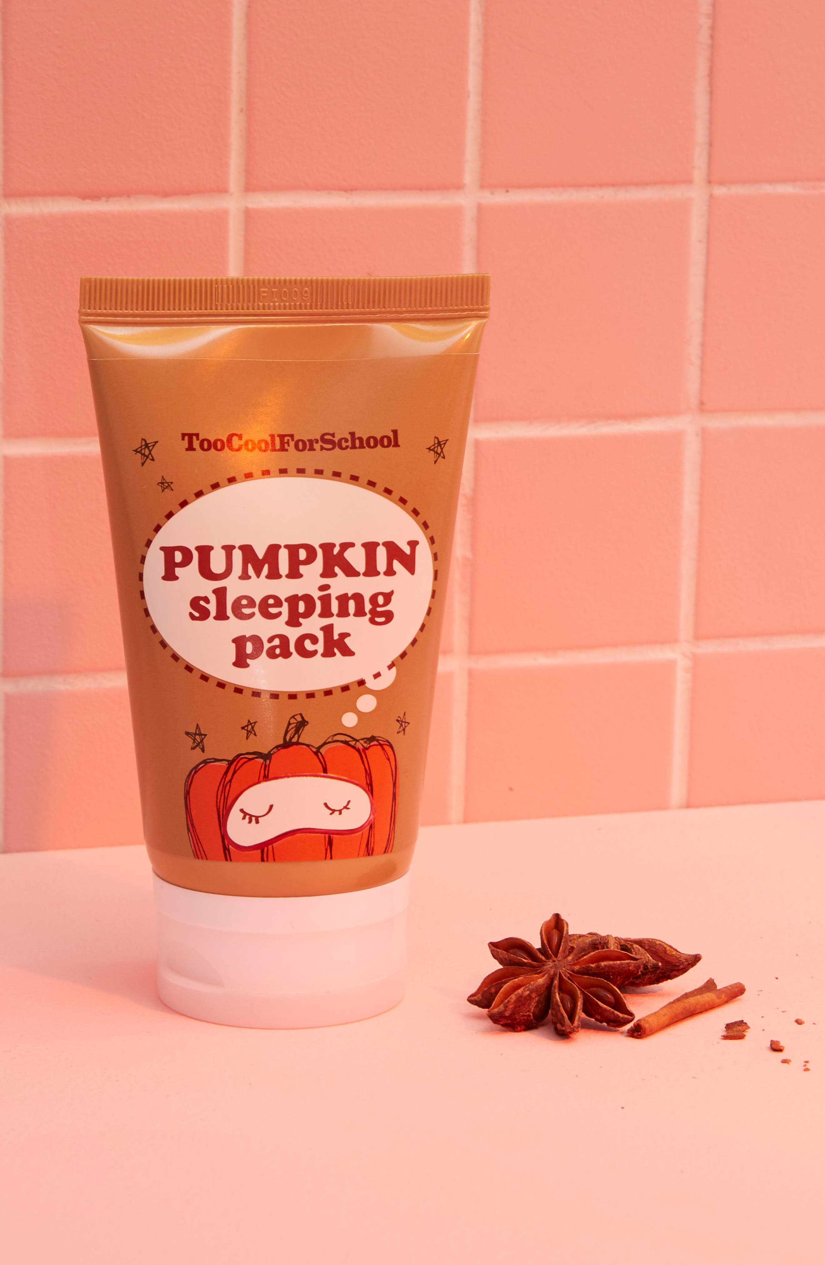 Too Cool for School Pumpkin Sleeping Pack Overnight Facial Mask Nordstrom