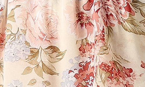 Petal And Pup Petal & Pup Mito Floral Tiered Corset Gown In Neutral