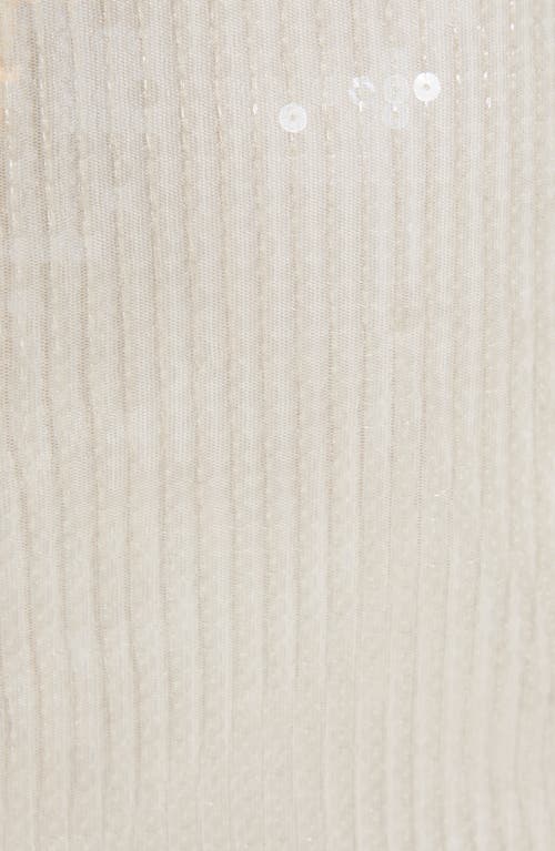 Vici Collection Love Story Sequin Strapless Minidress In Ivory