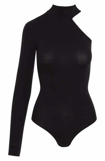 SPANX - Suit Yourself Ribbed Mock Neck Bodysuit Classic Black – Jackie Z  Style Co.