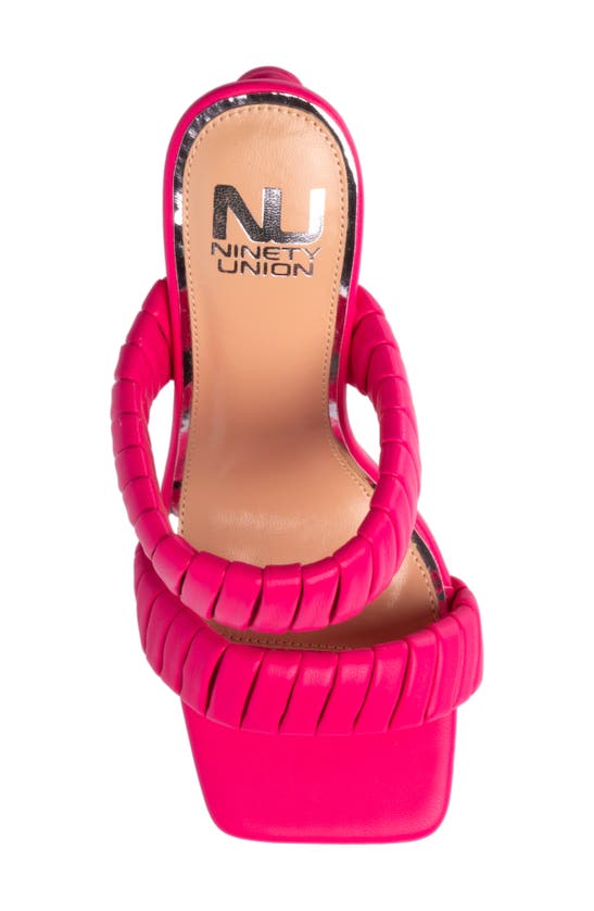 Lady Couture Ash Heeled Sandal In Fuchsia