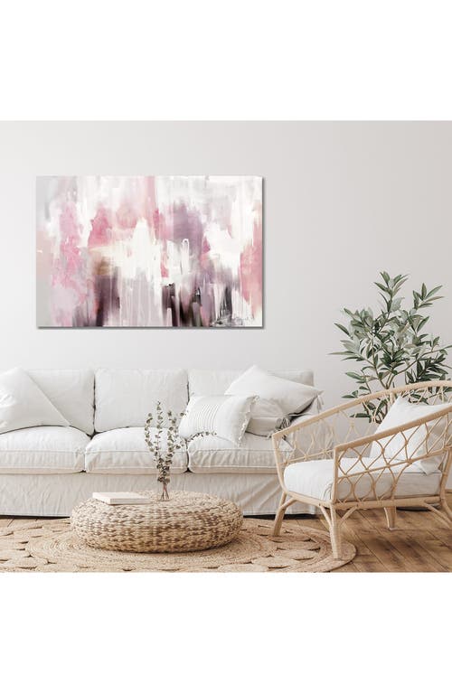 Icanvas Abstract Stylish By Dan Hobday Canvas Print In White Canvas/multicolor