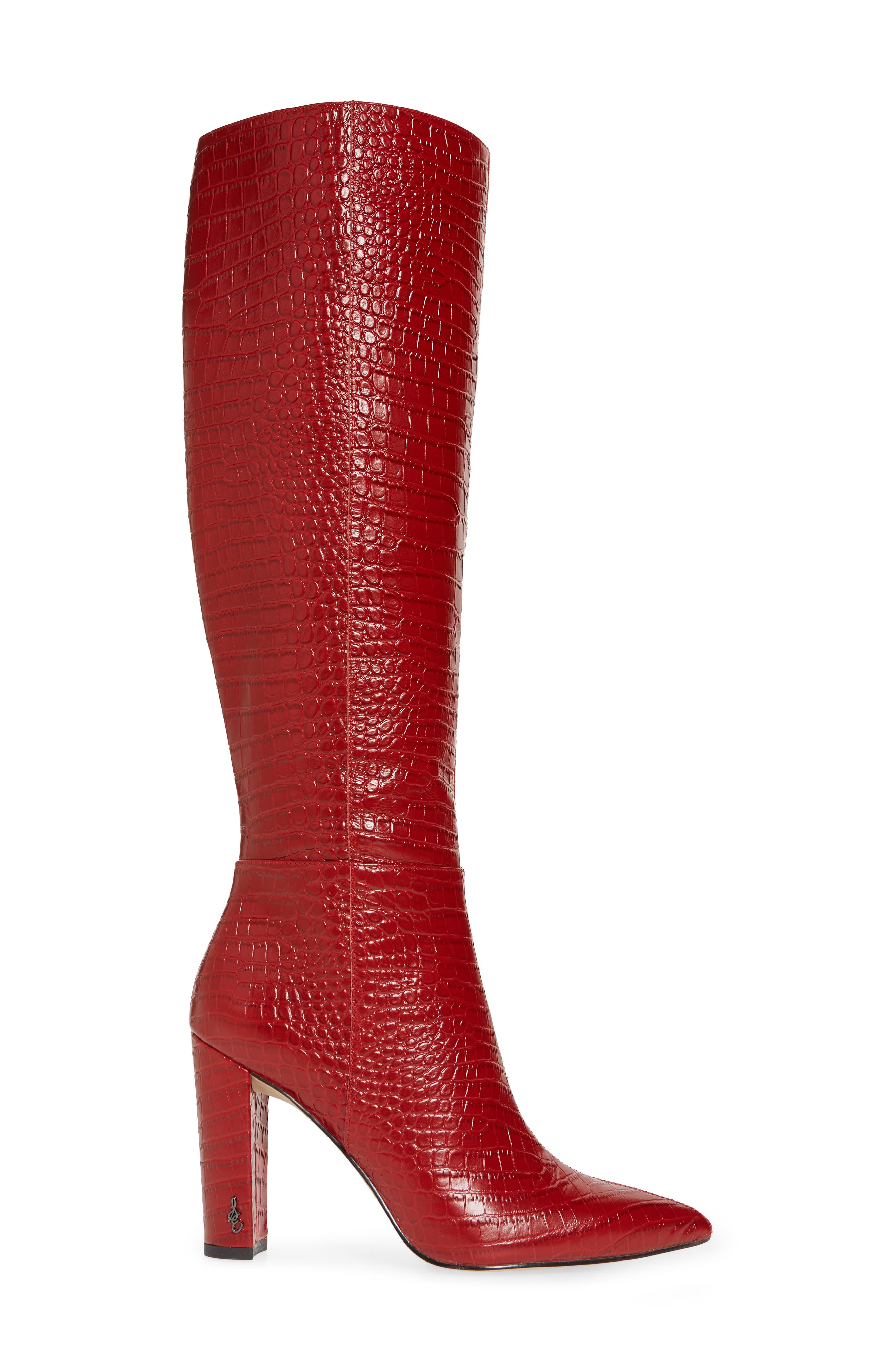 sam edelman red boots