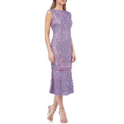Js Collections Soutache Mesh Dress