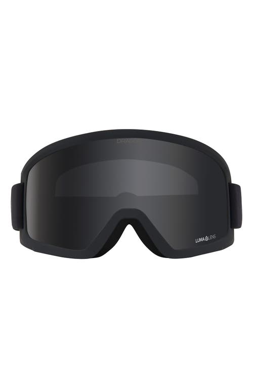 DX3 OTG 63mm Snow Goggles in Classic Black Ll Dark Smoke