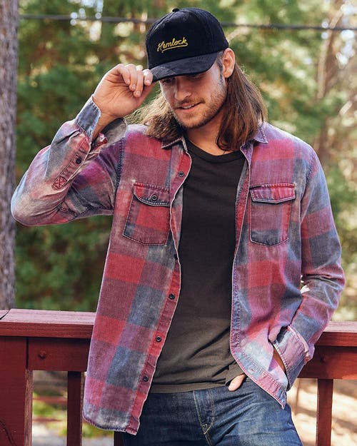 Hemlock Wesley 5 Panel Hat In Black