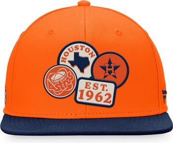 Houston Astros H Secondary Logo Patch - Orange