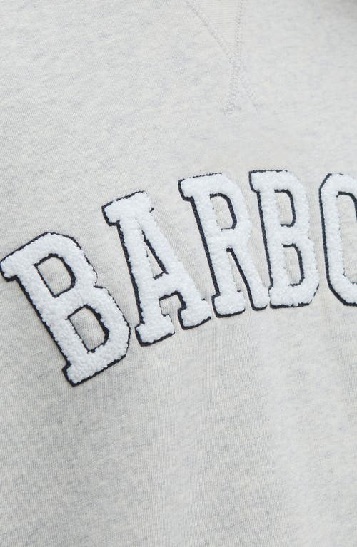 Barbour Silverdale Sweatshirt In Cloud Marl