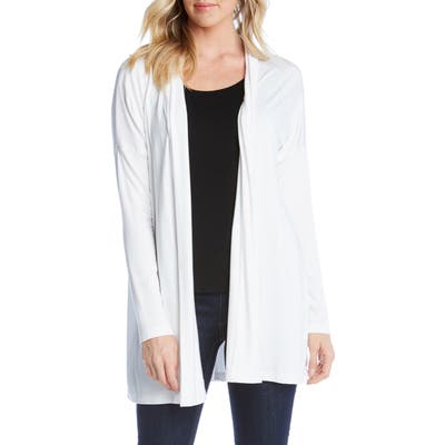 Karen Kane Maya Convertible Cardigan, White