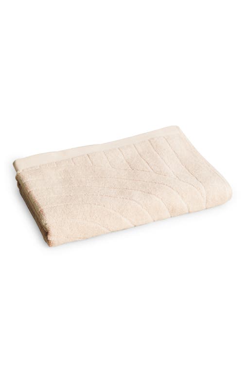 BAINA Cove Organic Cotton Bath Towel in Ivory at Nordstrom