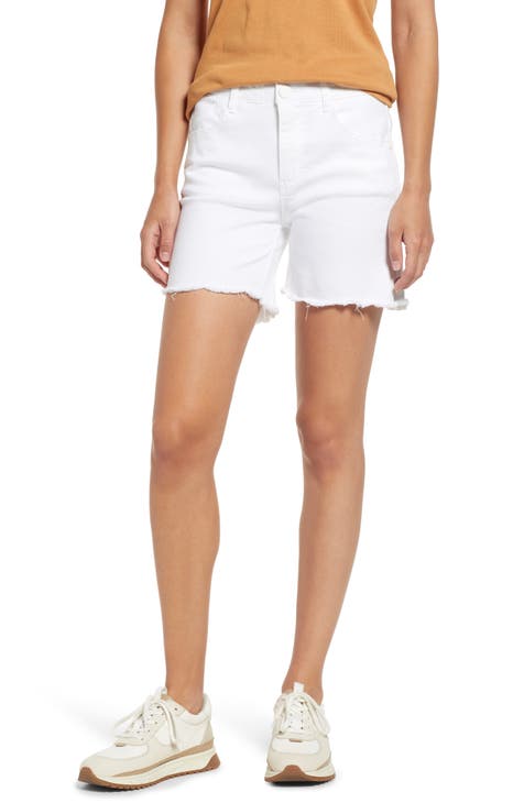Wit & Wisdom 'Ab'Solution High Waist Cutoff Denim Shorts | Nordstrom