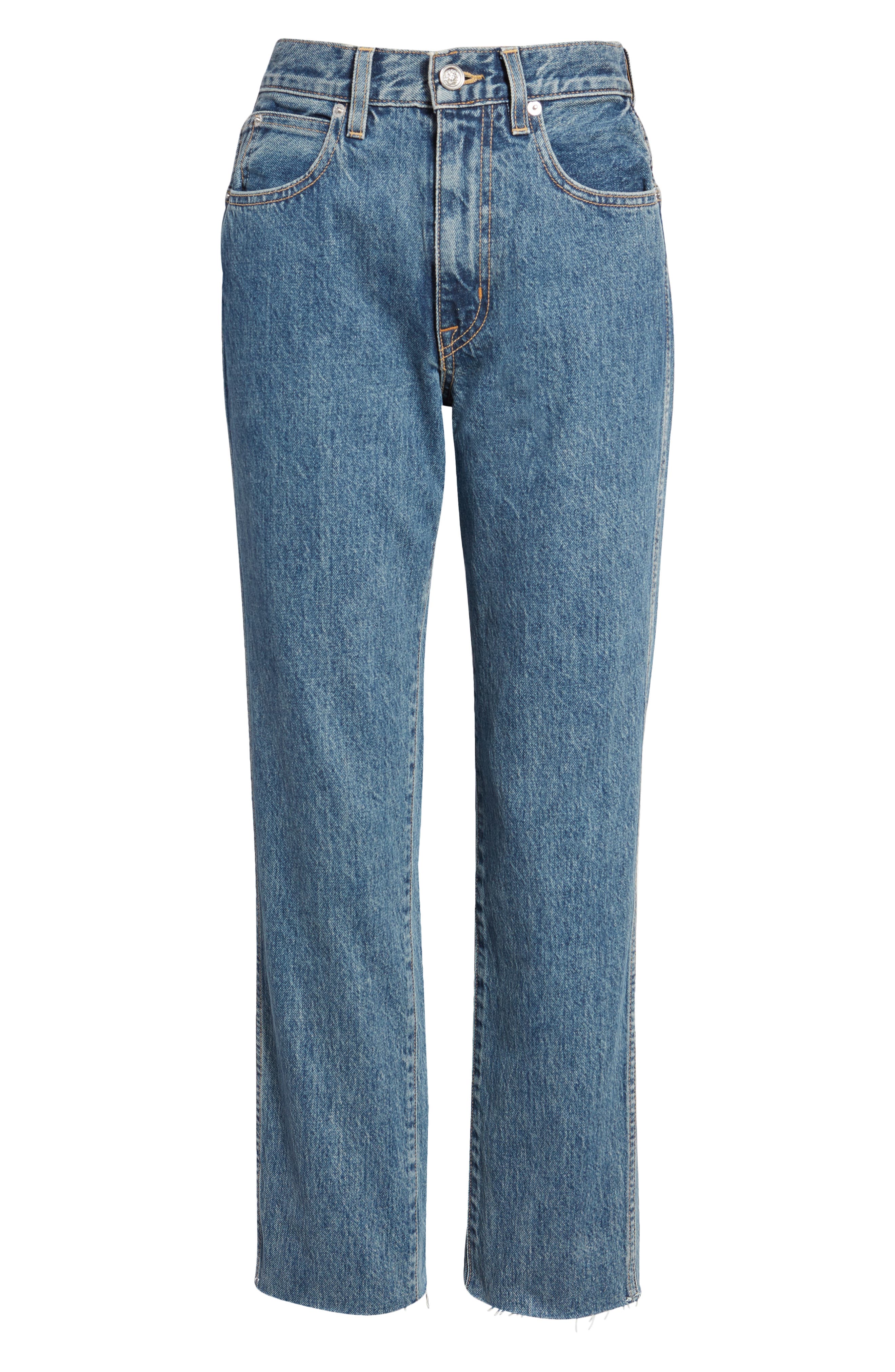 SLVRLAKE Hero Raw Hems Straight Leg Jean Size hotsell 29