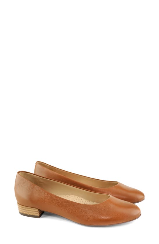 Marc Joseph New York Ferris Flat In Cognac Napa Soft