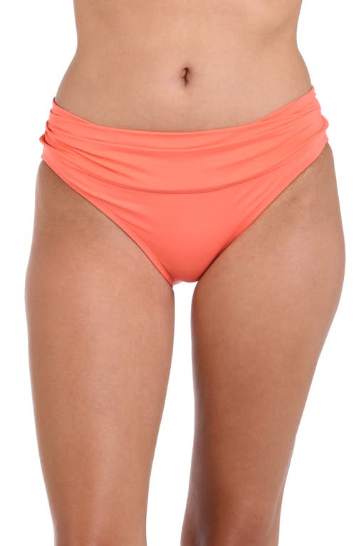 Shop La Blanca Island Goddess Hipster Bikini Bottoms In Sunset