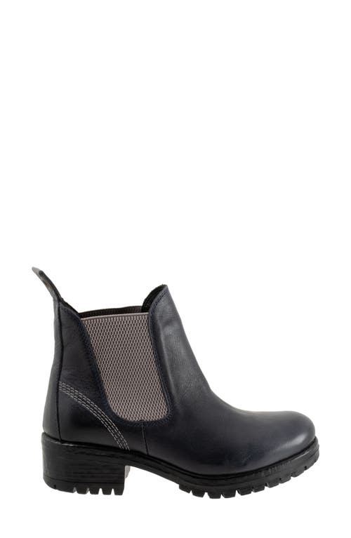 Bueno Florida Chelsea Boot In Navy/ Grey