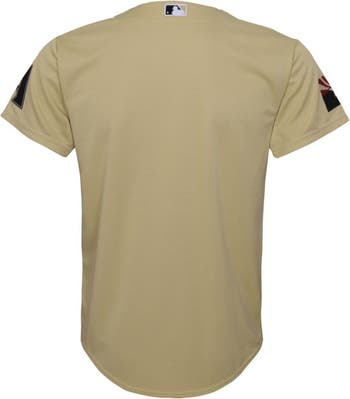 Women's Arizona Diamondbacks Nike Sand City Connect Wordmark T-Shirt
