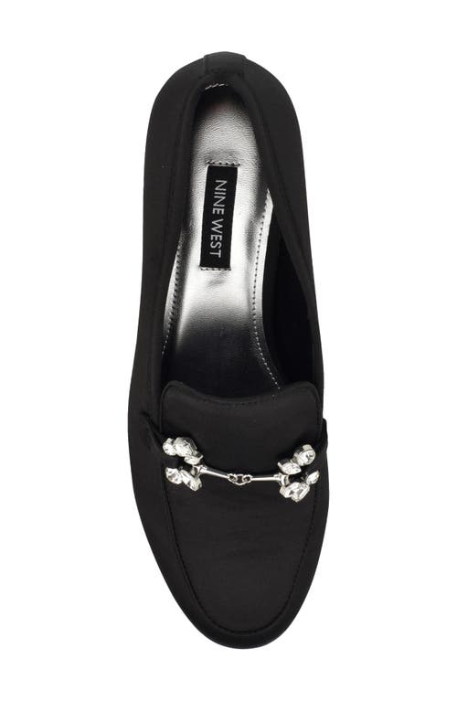 Shop Nine West Bennit Bit Loafer In Black