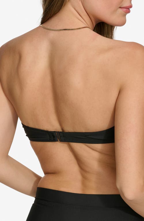 Dkny Balconette Two-piece Swimsuit In Black