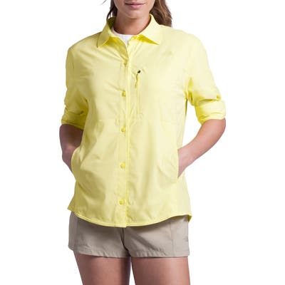 The North Face Outdoor Trail Long Sleeve Shirt, Yellow