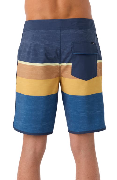 O'neill Men's Lennox Scallop 19" Stretch Shorts In Indigo