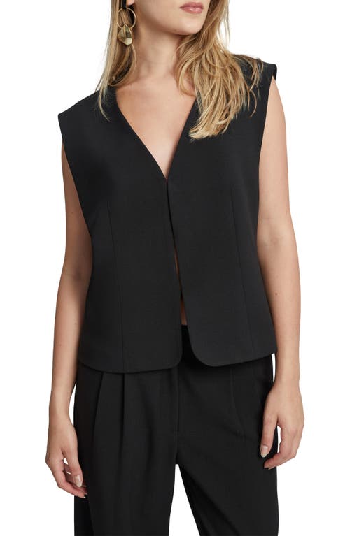 Bardot Sloane Longline Vest in Black at Nordstrom, Size 10