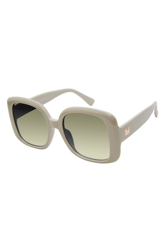 Vince Camuto 44mm Square Sunglasses In Ivory