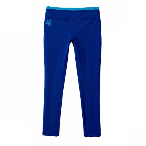 Uv Skinz Active Sport Swim Tights In Navy Blue