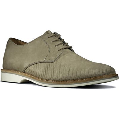 Clarks Atticus Plain Toe Derby- Green