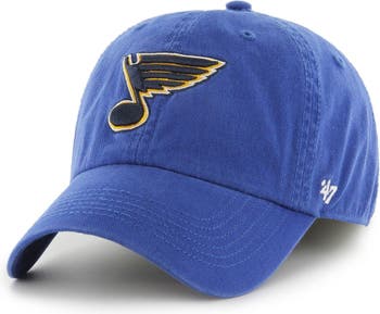 Men's '47 Khaki St. Louis Blues Earldor Clean Up Adjustable Hat