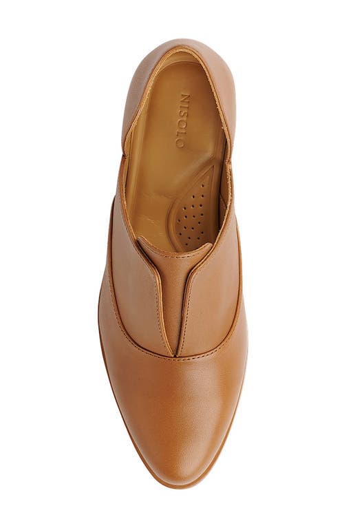 Shop Nisolo Emma D'orsay Oxford In Nutmeg